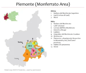 Wijngaardlandschap van Monferrato